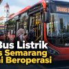 27 Bus Listrik Trans Semarang Mulai Beroperasi