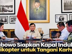 Prabowo Siapkan Kapal Induk Helikopter untuk Tangani Karhutla