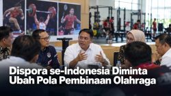 Dispora se-Indonesia Diminta Ubah Pola Pembinaan Olahraga