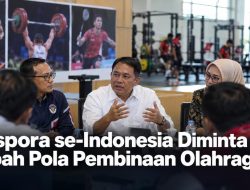 Dispora se-Indonesia Diminta Ubah Pola Pembinaan Olahraga