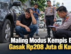 Maling Modus Kempis Ban Gasak Rp208 Juta di Kudus