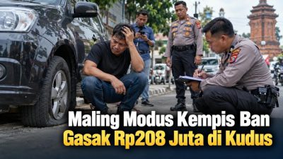 Maling Modus Kempis Ban Gasak Rp208 Juta di Kudus